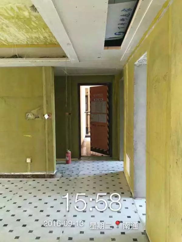 【工地隨記】雨潤(rùn)星雨華府2-1005瓦工木工結(jié)束，油漆進(jìn)場(chǎng)